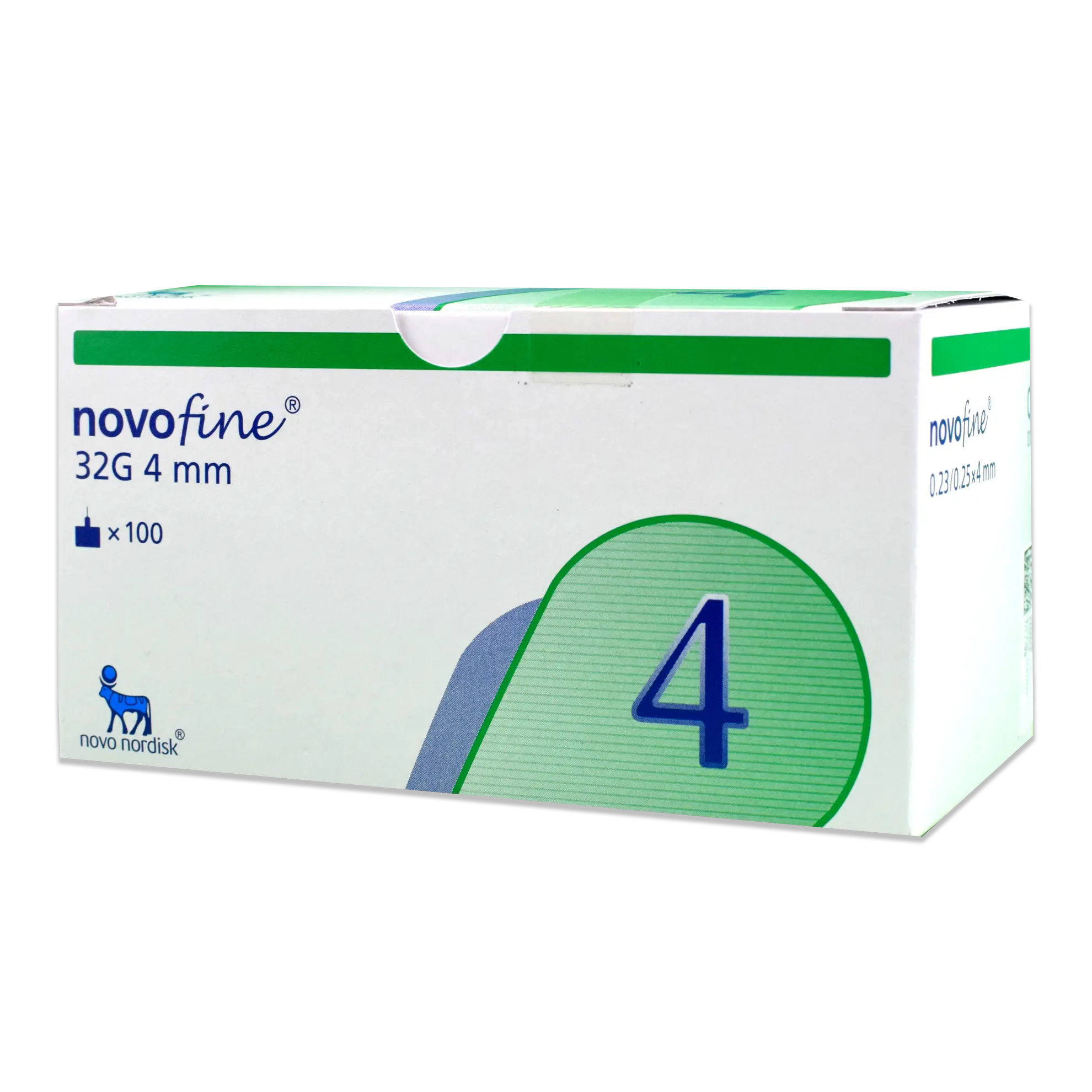 AGUJAS NOVOFINE PLUS 32G X 4 MM CAJA X 7 UNIDADES – Farmacia Farplus
